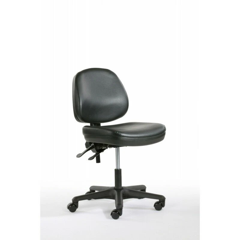 INDY 3 Eco Työtuoli, Musta Keinonahka 1 INDY 3 Eco Työtuoli, Musta Keinonahka