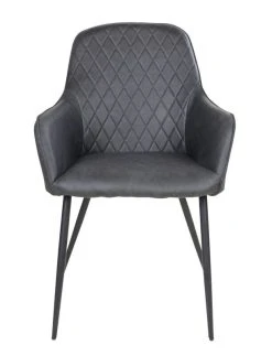 House Nordic Harbo Nojatuoli, Harmaa PU-keinonahka 9 House Nordic Harbo Nojatuoli, Harmaa PU-keinonahka -4Living Store 1001152 1