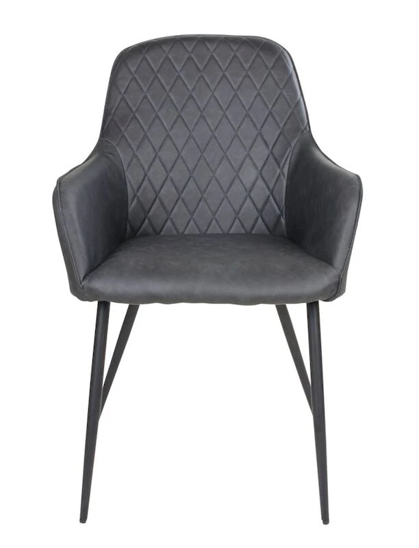 House Nordic Harbo Nojatuoli, Harmaa PU-keinonahka 5 House Nordic Harbo Nojatuoli, Harmaa PU-keinonahka - Image 5