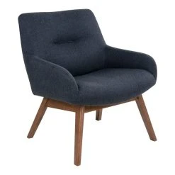 House Nordic London Nojatuoli Tummanharmaa