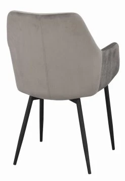 Rowico Reily Tuoli Samettiverhoilu Harmaa -4Living Store 110456 d