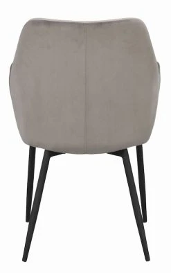 Rowico Reily Tuoli Samettiverhoilu Harmaa