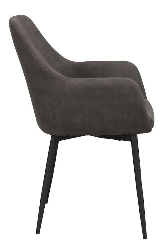 Rowico Reily Tuoli Tekstiilinahkaverhoilu Tummanharmaa 5 Rowico Reily Tuoli Tekstiilinahkaverhoilu Tummanharmaa - Image 5