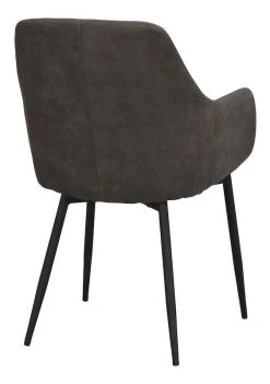 Rowico Reily Tuoli Tekstiilinahkaverhoilu Tummanharmaa
