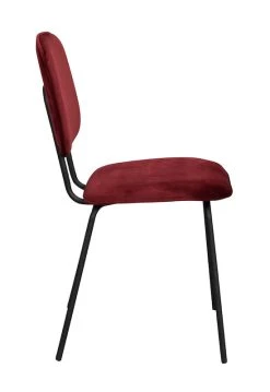 Rowico Baldwin Tuoli Punainen/musta -4Living Store 117707 c baldwin stol rod sammet svart r b