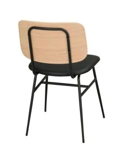 Rowico Brent Tuoli Valkolakattu/musta -4Living Store 118980 d brent stol vitpigm svart r b