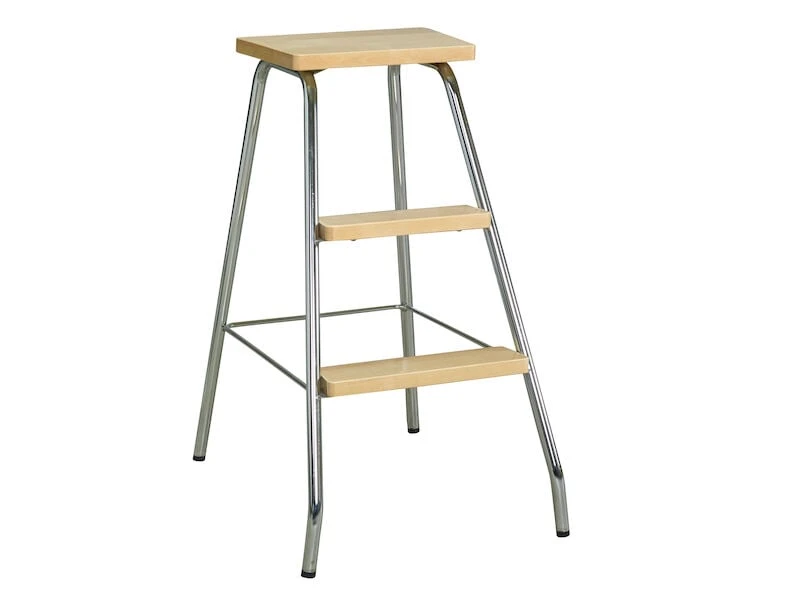 Veke Classic Porrasjakkara 63 Cm Kromi/koivu 2 Veke Classic Porrasjakkara 63 Cm Kromi/koivu - Image 2