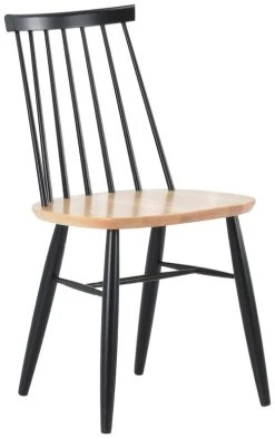 Veke Kaarna Pinnatuoli Musta/koivu 10 Veke Kaarna Pinnatuoli Musta/koivu -4Living Store 2194003 1