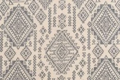 Fanni K Savanni Puuvillamatto 140x200 Cm Harmaa/luonnonväri