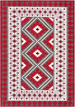 4Living Tuike Matto 140x200 Cm Punainen -4Living Store 320237 1