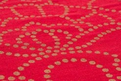 4Living Goldie Puuvillamatto 140x200 Cm Punainen/kulta -4Living Store 321133 a 03 1