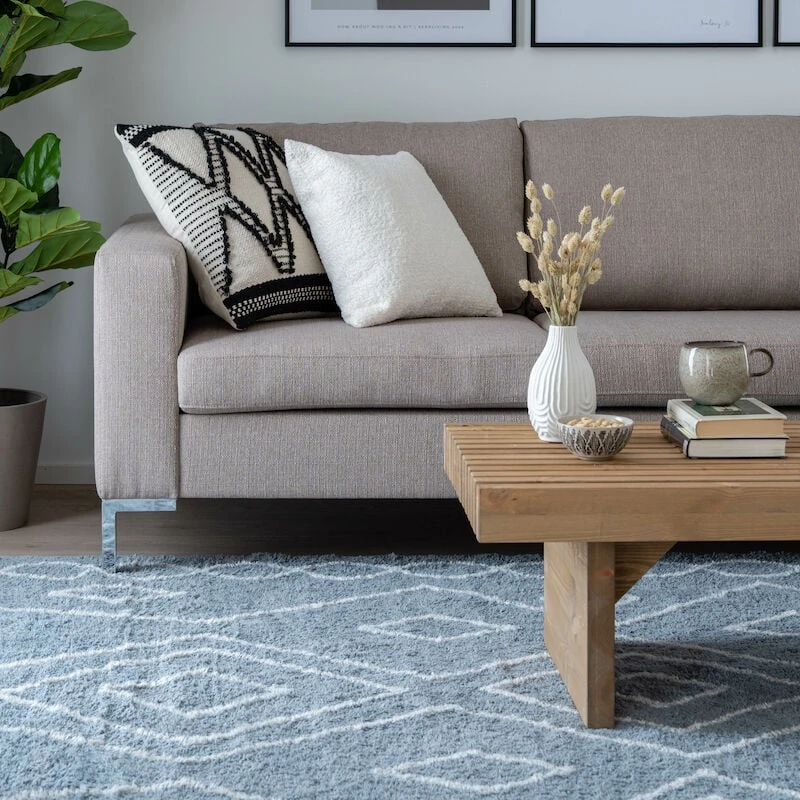 4Living Noomi Puuvillamatto 200x290 Cm Harmaa/valkoinen 5 4Living Noomi Puuvillamatto 200x290 Cm Harmaa/valkoinen - Image 5