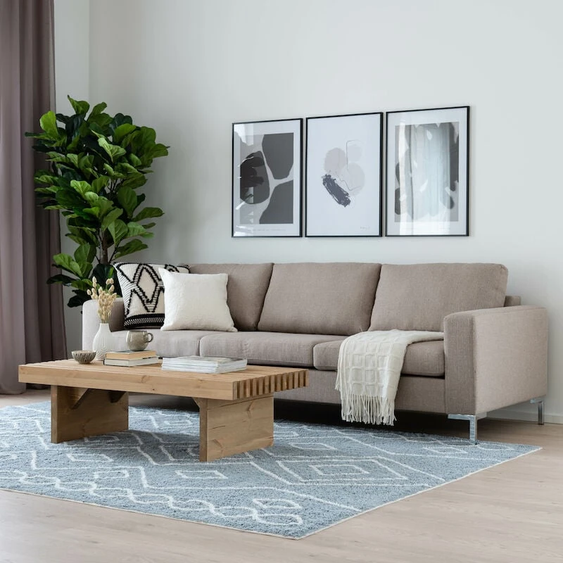 4Living Noomi Puuvillamatto 200x290 Cm Harmaa/valkoinen 4 4Living Noomi Puuvillamatto 200x290 Cm Harmaa/valkoinen - Image 4