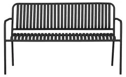 Envy Stella Puutarhapenkki 140x56 Cm Musta