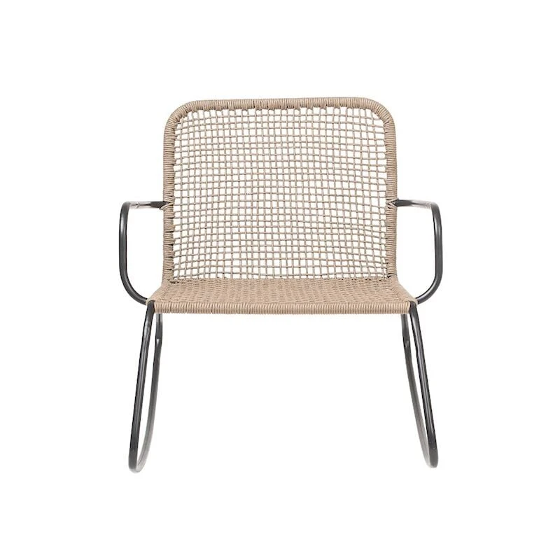 Bloomingville Mundo Keinutuoli Musta/luonnonväri 6 Bloomingville Mundo Keinutuoli Musta/luonnonväri - Image 6