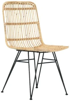 Veke Pyry Rottinkituoli Luonnonväri/musta -4Living Store 603310 1