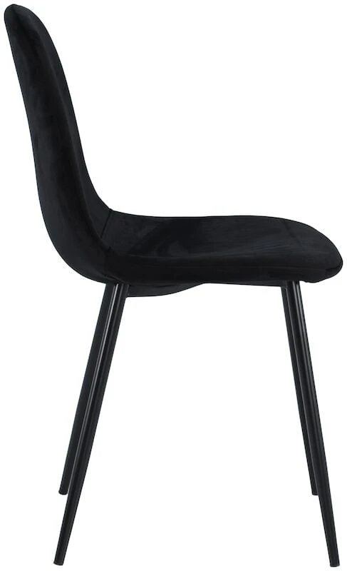 Veke Furia Tuoli Musta, Mustat Jalat 1 Veke Furia Tuoli Musta, Mustat Jalat