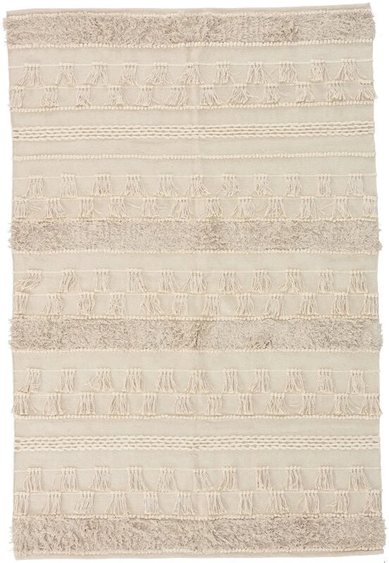 Veke Sato Puuvillamatto 200x300 Cm Luonnonväri 5 Veke Sato Puuvillamatto 200x300 Cm Luonnonväri - Image 5