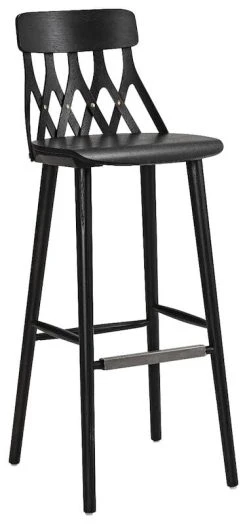 Hans K Y5 Baarituoli 78cm Sarni Musta 7 Hans K Y5 Baarituoli 78cm Sarni Musta -4Living Store 680s 78