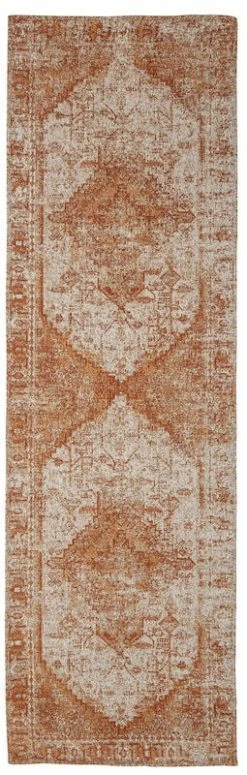 Bloomingville Sirius Puuvillamatto 245x75 Cm Keltainen