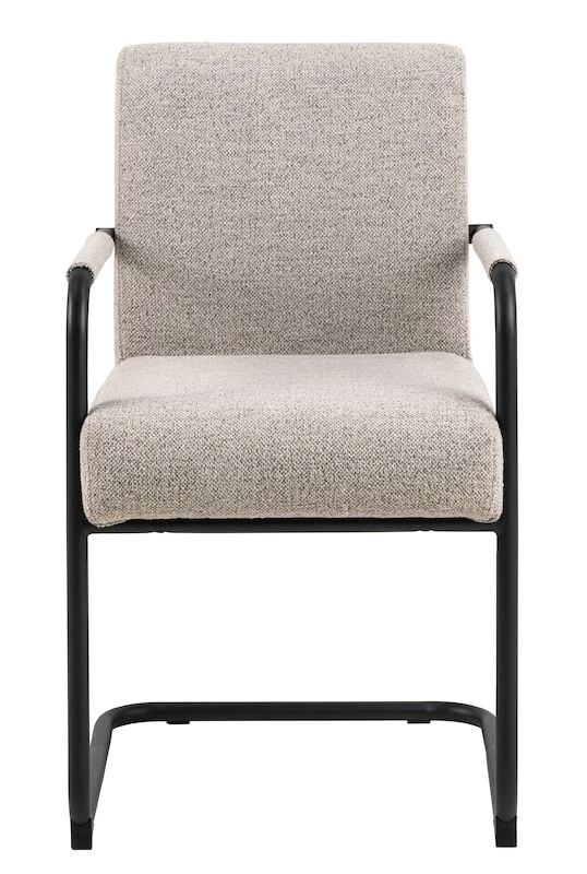 Ei Brändiä Adele Tuoli Beige Monza 60, Mustat Jalat 4 Ei Brändiä Adele Tuoli Beige Monza 60, Mustat Jalat - Image 4