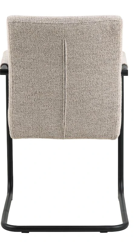 Ei Brändiä Adele Tuoli Beige Monza 60, Mustat Jalat 2 Ei Brändiä Adele Tuoli Beige Monza 60, Mustat Jalat - Image 2