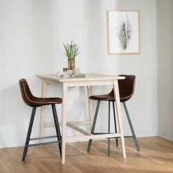 4Living Store 26 Rowico Auburn Baarituoli Ruskea/musta