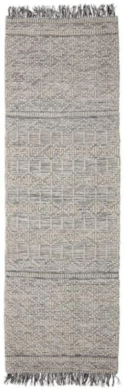 Bloomingville Maisy Matto 150x90 Cm Harmaa -4Living Store Bloomingville Maisy matto 245x75 cm harma 1 4