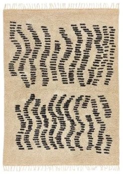 Finarte Dyyni Puuvillamatto 80x200 Cm Beige