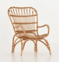 Veke Hetki Rottinkinojatuoli Luonnonväri