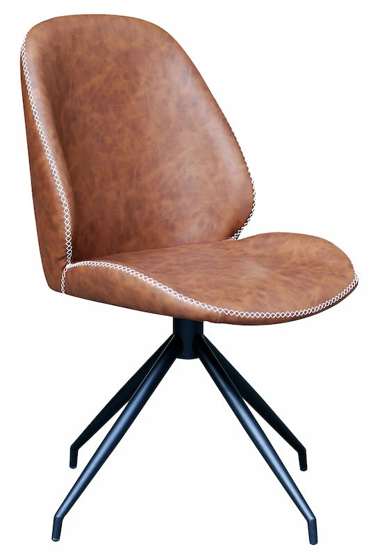 House Nordic Monte Carlo Kääntyvä Tuoli PU Musta