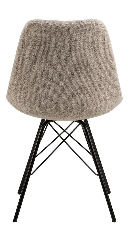 Veke Luosto Tuoli Beige Monza 60, Mustat Jalat 3 Veke Luosto Tuoli Beige Monza 60, Mustat Jalat - Image 3