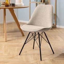 Veke Luosto Tuoli Beige Monza 60, Mustat Jalat 10 Veke Luosto Tuoli Beige Monza 60, Mustat Jalat -4Living Store Luosto tuoli beige monza 60 mustat jalat miljoo 1