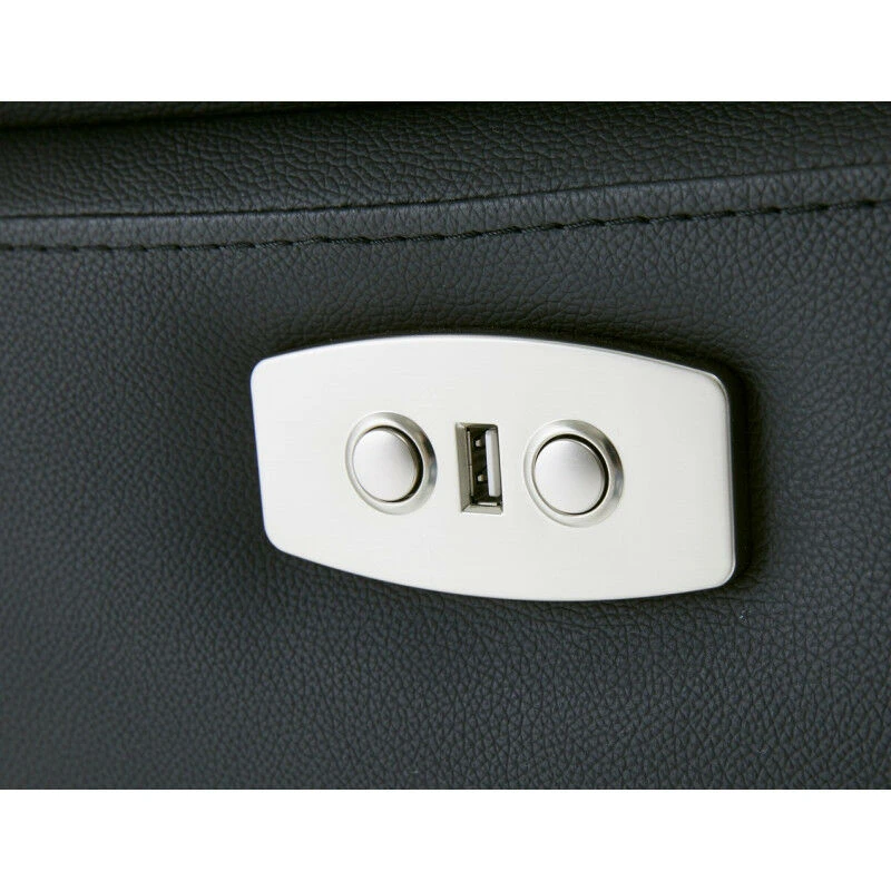 Eureka Paris Sähkömekanismituoli Musta Nahka/keinonahka 2 Eureka Paris Sähkömekanismituoli Musta Nahka/keinonahka - Image 2