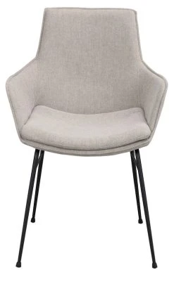 Rowico Lowell Nojatuoli Kangasverhoiltu Harmaa/musta