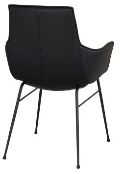 Rowico Lowell Nojatuoli Nahkaverhoiltu Musta -4Living Store Rowico Lowell nojatuoli nahkaverhoiltu musta 3