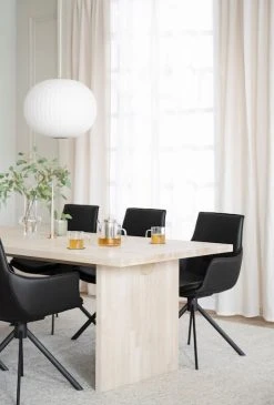 Rowico Lowell Pyörivä Nojatuoli Nahkaverhoiltu Musta -4Living Store Rowico Lowell nojatuoli nahkaverhoiltu musta pyoriva jalka 7