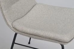 Rowico Lowell Tuoli Kangasverhoiltu Harmaa/musta -4Living Store Rowico Lowell tuoli kangasverhoiltu harmaa musta 5