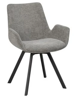 Rowico Norwell Tuoli Harmaa/musta