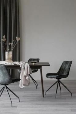 Rowico Rossport Tuoli Samettiverhoilu Vihreä