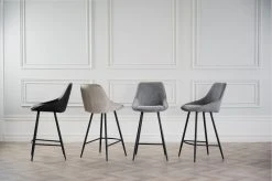 Rowico Sierra Baarituoli Tummanharmaa/musta