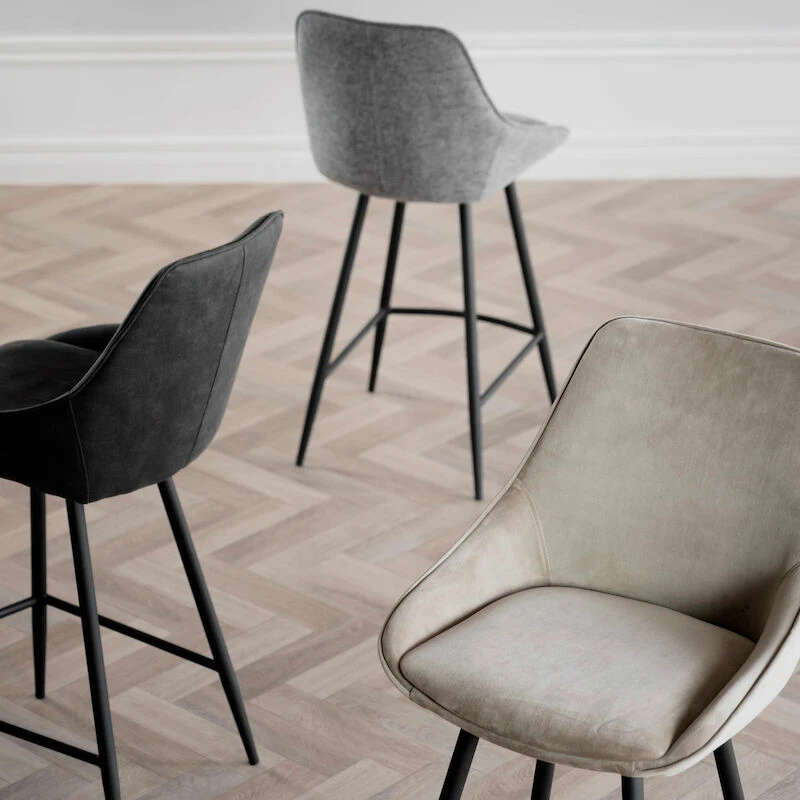 Rowico Sierra Baarituoli Tummanharmaa/musta 3 Rowico Sierra Baarituoli Tummanharmaa/musta - Image 3