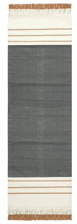 Svanefors Jackie Puuvillamatto 70x140 Cm Asfaltti