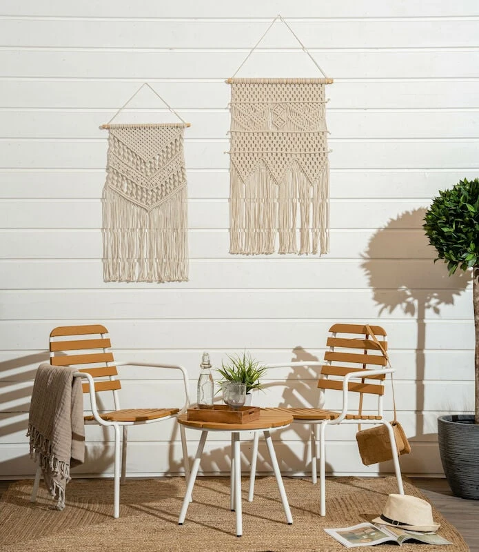 Tucson Parvekesetti Valkoinen Teräs/puunvärinen Aintwood 6 Tucson Parvekesetti Valkoinen Teräs/puunvärinen Aintwood - Image 6