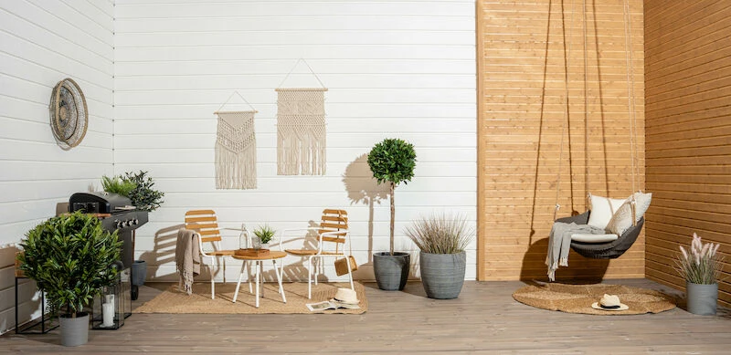 Tucson Parvekesetti Valkoinen Teräs/puunvärinen Aintwood 3 Tucson Parvekesetti Valkoinen Teräs/puunvärinen Aintwood - Image 3