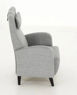 Veke Henrik Nojatuoli Vaaleanharmaa Surprise 25T6 Wenge Jalat