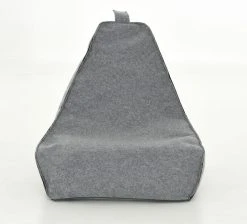 Veke Hippa Huopa Säkkituoli Vaaleanharmaa -4Living Store Veke Hippa huopa sakkituoli vaaleanharmaa 0 1