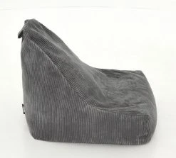 Veke Hippa Sametti Säkkituoli Harmaa -4Living Store Veke Hippa sametti sakkituoli harmaa 4 2