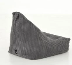 Veke Hippa Sametti Säkkituoli Harmaa