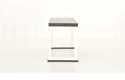 Veke Honka Penkki 155x35 Cm Metallijalalla Harmaa/valkoinen -4Living Store Veke Honka penkki 155x35 cm metallijalalla harmaa valkoinen 4 0